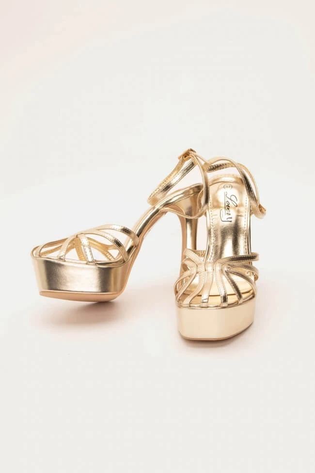 Πέδιλα με Ιδιαίτερο Τακούνι & Φιάπα 4 Πέδιλα με Ιδιαίτερο Τακούνι & Φιάπα - Image 4