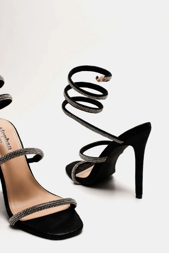 Πέδιλα με Λουράκια απο Strass 4 Πέδιλα με Λουράκια απο Strass - Image 4