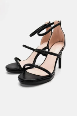 Πέδιλα με Λουράκια απο Strass & Φερμουάρ 8 Πέδιλα με Λουράκια απο Strass & Φερμουάρ -Papoutsi Greece pedila me lourakia apo strass fermouar 90849 us6e