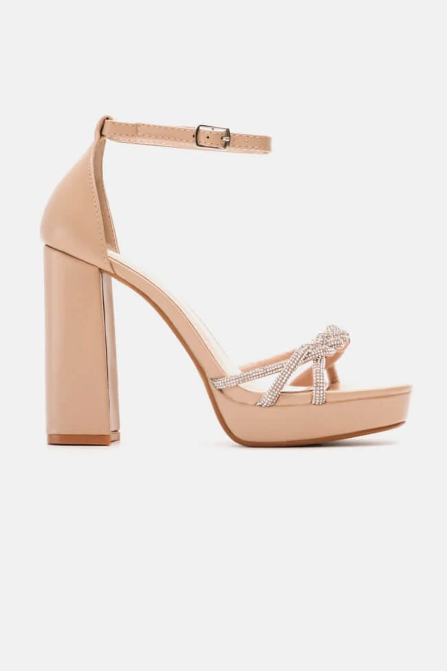 Πέδιλα με Λουράκια Πλεξούδα απο Strass & Φιάπα 1 Πέδιλα με Λουράκια Πλεξούδα απο Strass & Φιάπα