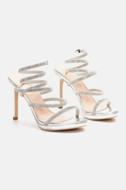 Πέδιλα με Περιστρεφόμενο Λουράκι & Strass -Papoutsi Greece pedila me peristrefomeno louraki strass 89085 s5of