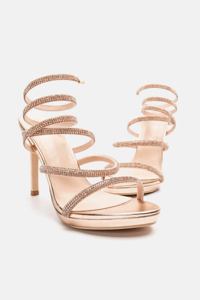 Πέδιλα με Περιστρεφόμενο Λουράκι & Strass 4 Πέδιλα με Περιστρεφόμενο Λουράκι & Strass - Image 4