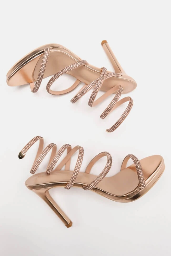 Πέδιλα με Περιστρεφόμενο Λουράκι & Strass 5 Πέδιλα με Περιστρεφόμενο Λουράκι & Strass - Image 5