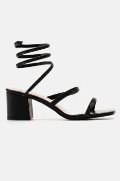 Πέδιλα με Περιστρεφόμενο Λουράκι & Strass