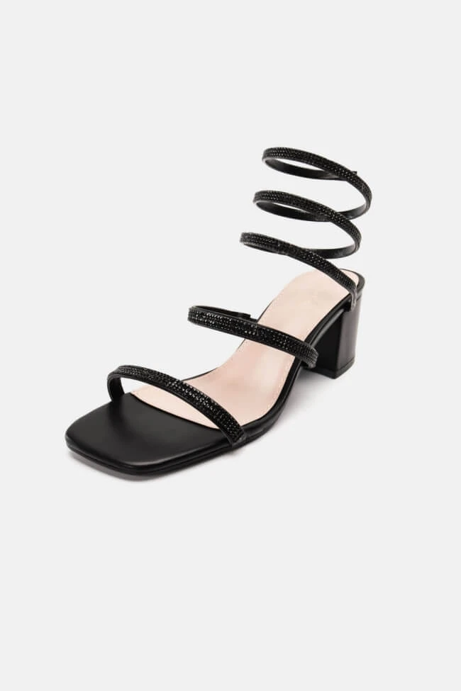 Πέδιλα με Περιστρεφόμενο Λουράκι & Strass 2 Πέδιλα με Περιστρεφόμενο Λουράκι & Strass - Image 2