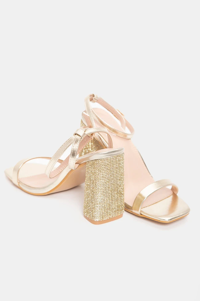Πέδιλα με Strass στο Τακούνι 5 Πέδιλα με Strass στο Τακούνι - Image 5