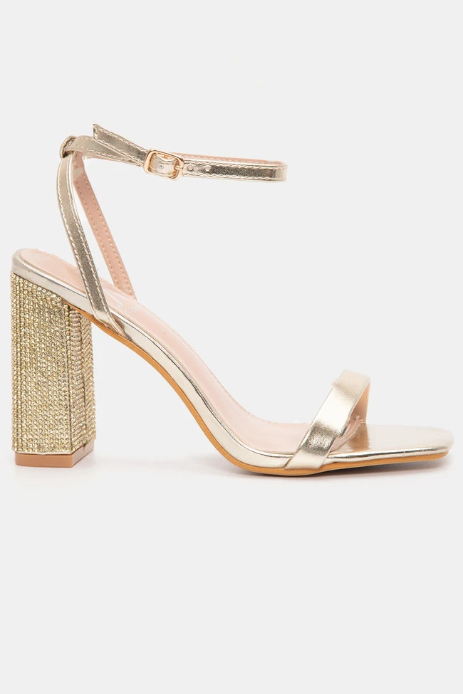 Πέδιλα με Strass στο Τακούνι 2 Πέδιλα με Strass στο Τακούνι - Image 2