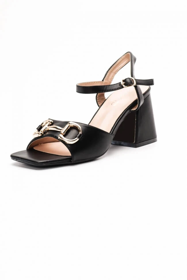 Πέδιλα με Τετράγωνη Μύτη & Διακοσμητική Αγκράφα 5 Πέδιλα με Τετράγωνη Μύτη & Διακοσμητική Αγκράφα - Image 5