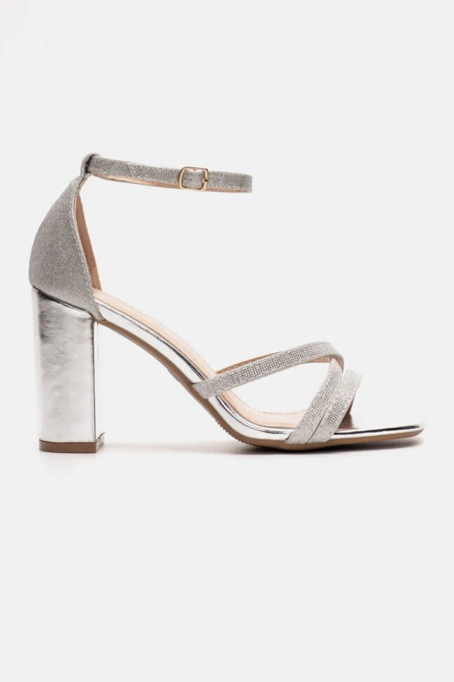 Πέδιλα με Χιαστί Λουράκια & Glitter 1 Πέδιλα με Χιαστί Λουράκια & Glitter