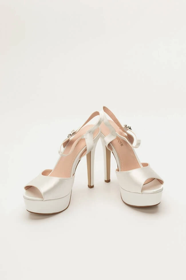 Πέδιλα Σατέν Εξώφτερνα με Φιάπα 4 Πέδιλα Σατέν Εξώφτερνα με Φιάπα - Image 4