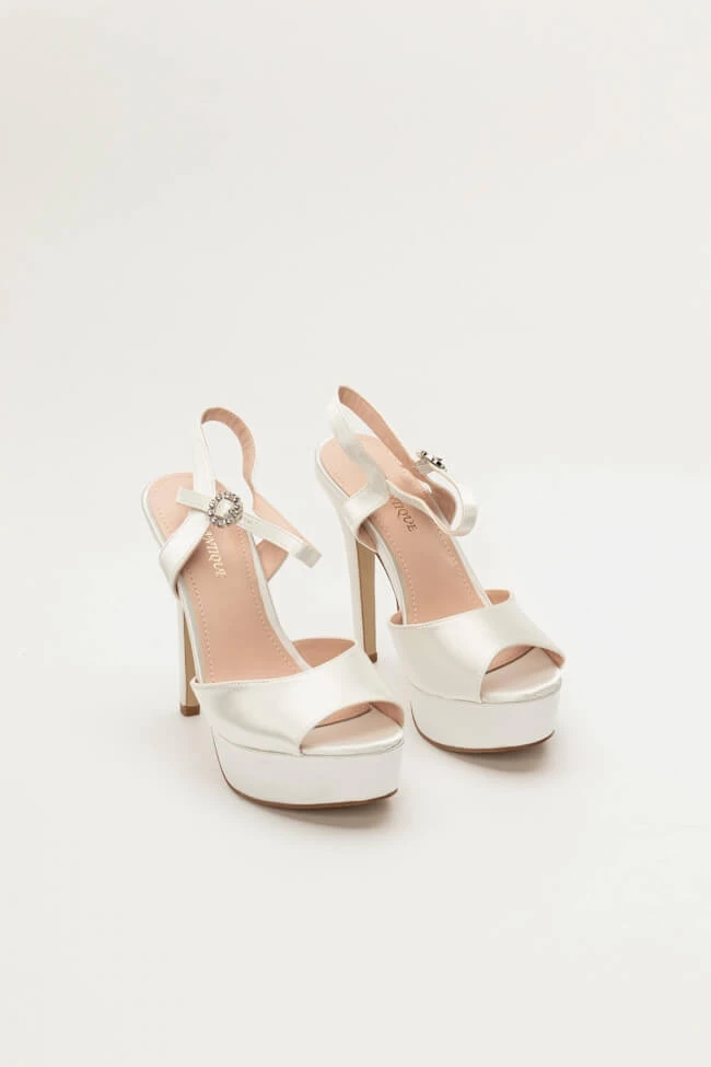 Πέδιλα Σατέν Εξώφτερνα με Φιάπα 2 Πέδιλα Σατέν Εξώφτερνα με Φιάπα - Image 2