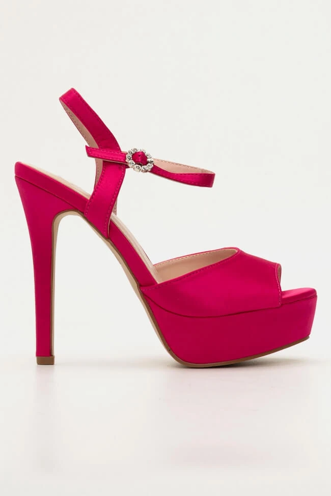 Πέδιλα Σατέν Εξώφτερνα με Φιάπα 1 Πέδιλα Σατέν Εξώφτερνα με Φιάπα