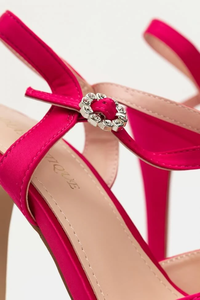 Πέδιλα Σατέν Εξώφτερνα με Φιάπα 3 Πέδιλα Σατέν Εξώφτερνα με Φιάπα - Image 3