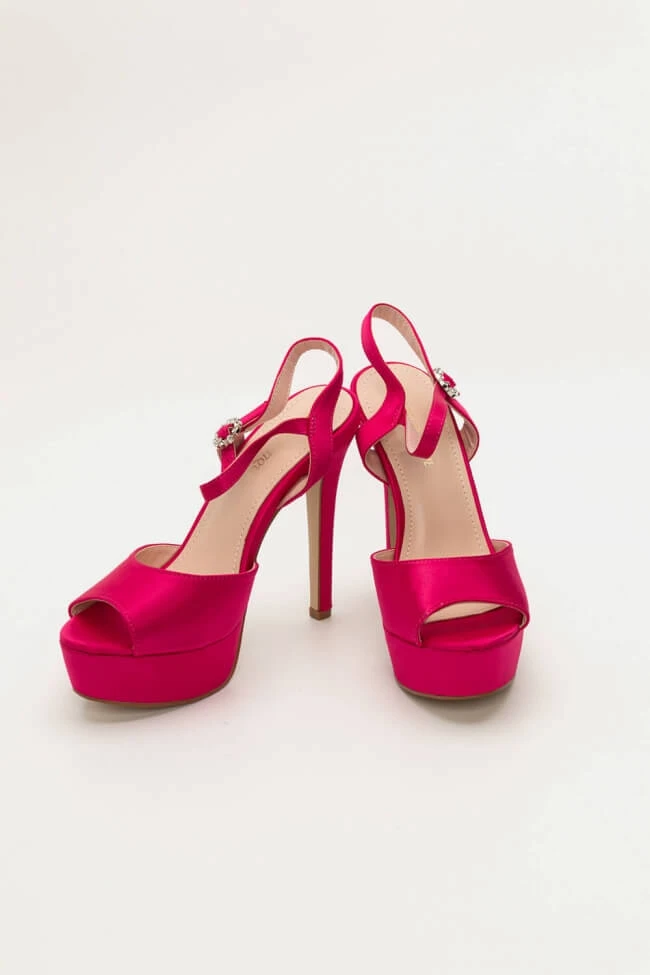 Πέδιλα Σατέν Εξώφτερνα με Φιάπα 4 Πέδιλα Σατέν Εξώφτερνα με Φιάπα - Image 4