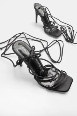 Πέδιλα Σατέν Lace Up 6 Πέδιλα Σατέν Lace Up -Papoutsi Greece pedila saten lace up 96739 hzkc