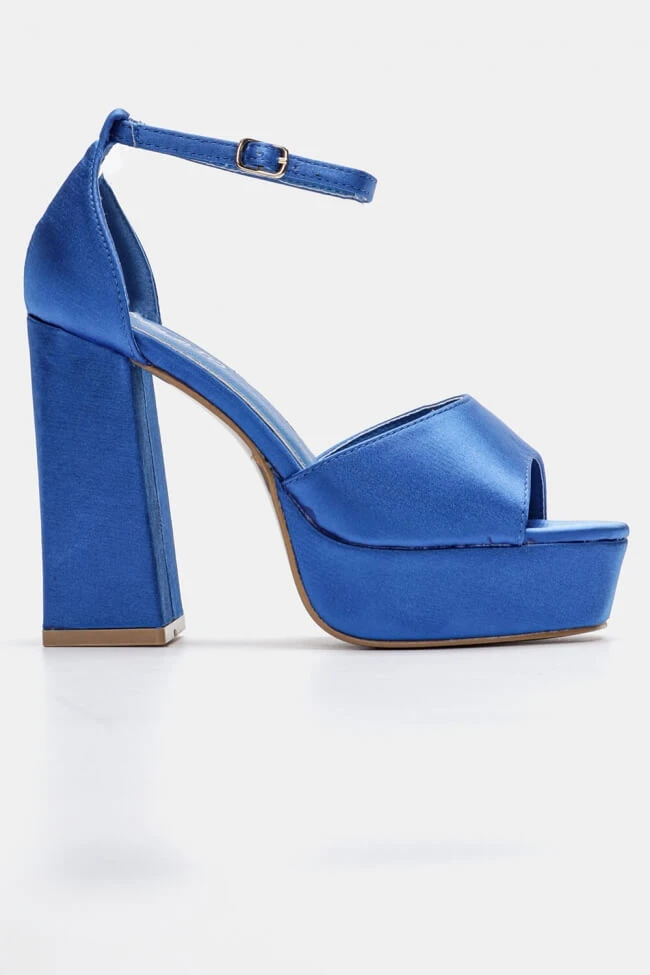 Πέδιλα Σατέν με Φιάπα & Μπαρέτα 2 Πέδιλα Σατέν με Φιάπα & Μπαρέτα - Image 2