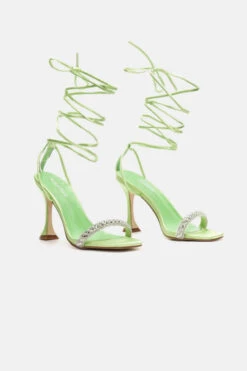 Πέδιλα Σατέν με Ιδιαίτερο Τακούνι & Strass 7 Πέδιλα Σατέν με Ιδιαίτερο Τακούνι & Strass -Papoutsi Greece pedila saten me idiaitero takouni strass 89045 6g9l