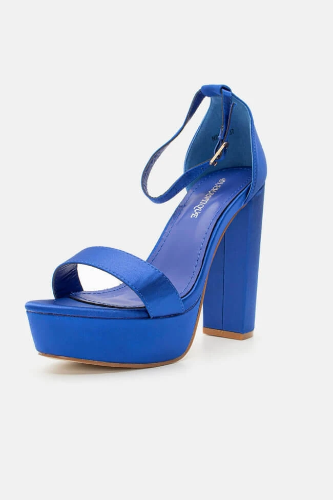 Πέδιλα Σατέν με Κλειστή Φτέρνα & Φιάπα 2 Πέδιλα Σατέν με Κλειστή Φτέρνα & Φιάπα - Image 2