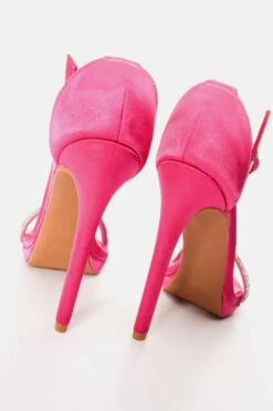 Πέδιλα Σατέν με Μπαρέτα & Strass 8 Πέδιλα Σατέν με Μπαρέτα & Strass -Papoutsi Greece pedila saten me mpareta strass 82659 39ff