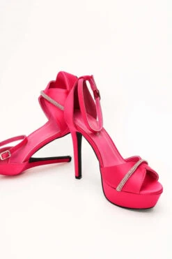 Πέδιλα Σάτεν με Strass 7 Πέδιλα Σάτεν με Strass -Papoutsi Greece pedila saten me strass 70979 zd5w