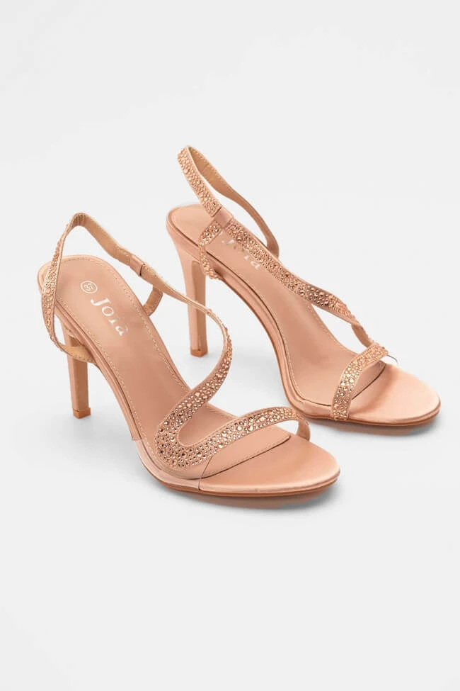 Πέδιλα Σατέν με Strass 3 Πέδιλα Σατέν με Strass - Image 3