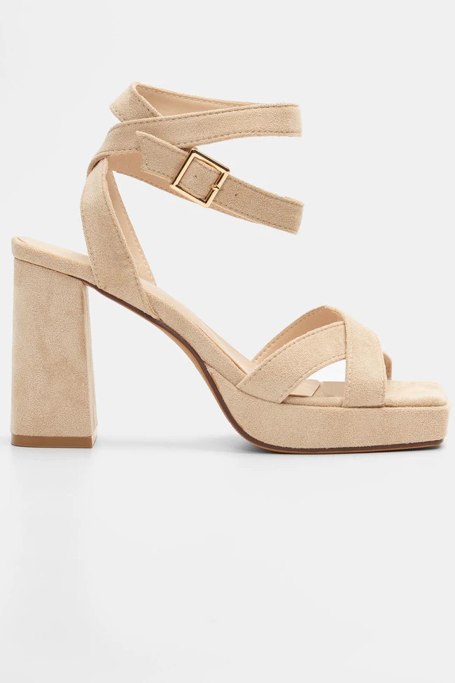 Πέδιλα Suede Εξώφτερνα με Φιάπα 2 Πέδιλα Suede Εξώφτερνα με Φιάπα - Image 2