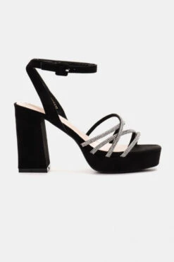 Πέδιλα Suede με Φιάπα & Strass 6 Πέδιλα Suede με Φιάπα & Strass -Papoutsi Greece pedila suede me fiapa strass 89177 2k5b