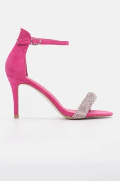 Πέδιλα Suede με Strass