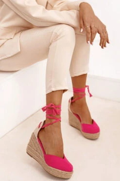 Πλατφόρμες Εσπαντρίγιες Lace Up