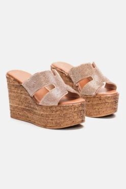 Πλατφόρμες με Strass -Papoutsi Greece platformes espantrigies me strass 90021 khnh