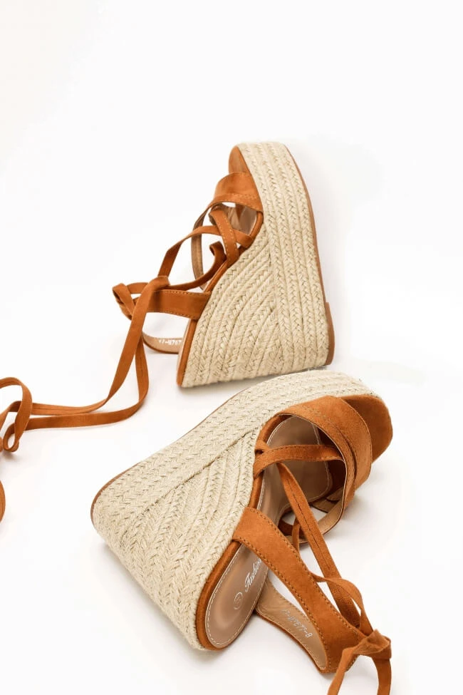 Πλατφόρμες Εσπαντρίγιες με Χιαστί Κορδόνια 4 Πλατφόρμες Εσπαντρίγιες με Χιαστί Κορδόνια - Image 4