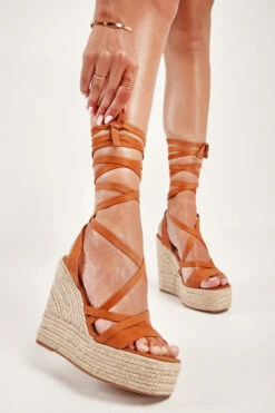 Πλατφόρμες Εσπαντρίγιες με Χιαστί Κορδόνια