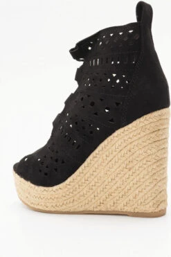 Πλατφόρμες Εσπαντρίγιες Peep Toe με Κορδόνια 8 Πλατφόρμες Εσπαντρίγιες Peep Toe με Κορδόνια -Papoutsi Greece platformes espantrigies peep toe me kordonia 94889 dp28