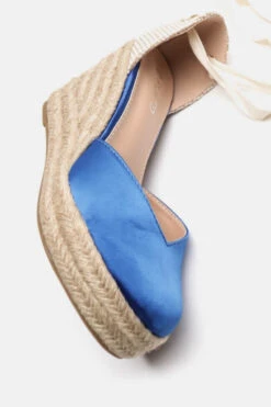 Πλατφόρμες Εσπαντρίγιες Σατέν με Κορδόνια -Papoutsi Greece platformes espantrigies saten me kordonia 89749 bpkc