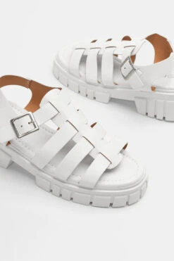 Πλατφόρμες Gladiator με Τρακτερωτή Σόλα -Papoutsi Greece platformes gladiator me trakterwti sola 95961 rr70