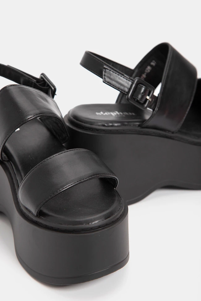 Πλατφόρμες με Λουράκια & Τόκα 4 Πλατφόρμες με Λουράκια & Τόκα - Image 4