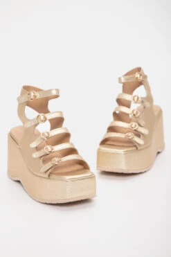 Πλατφόρμες Open Heel με Τόκες -Papoutsi Greece platformes open heel me tokes 95429 aikt