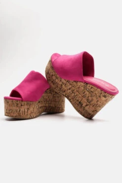 Πλατφόρμες Suede με Φελλό 8 Πλατφόρμες Suede με Φελλό -Papoutsi Greece platformes suede me fello 89737 9kju