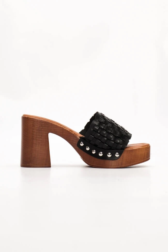 Clogs με Πλεκτό Σχέδιο 1 Clogs με Πλεκτό Σχέδιο