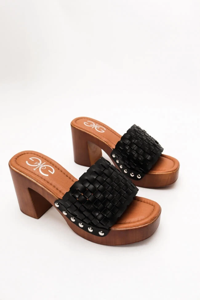 Clogs με Πλεκτό Σχέδιο 4 Clogs με Πλεκτό Σχέδιο - Image 4